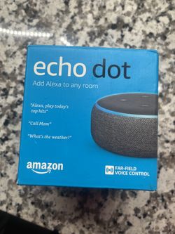 Amazon Echo dot