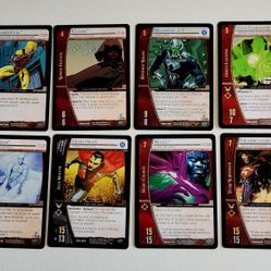 Avengers VS System Trading Card Daredevil Brainiac 05 Lot 8 Mixed Mint Ultraman