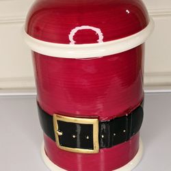 Christmas Cookie Jar Cannister 