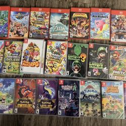 Nintendo Switch Games 1 & 2 + More ! ( New & Used ) See Prices 