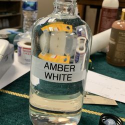 AMBER WHITE body oil fragrances 4oz