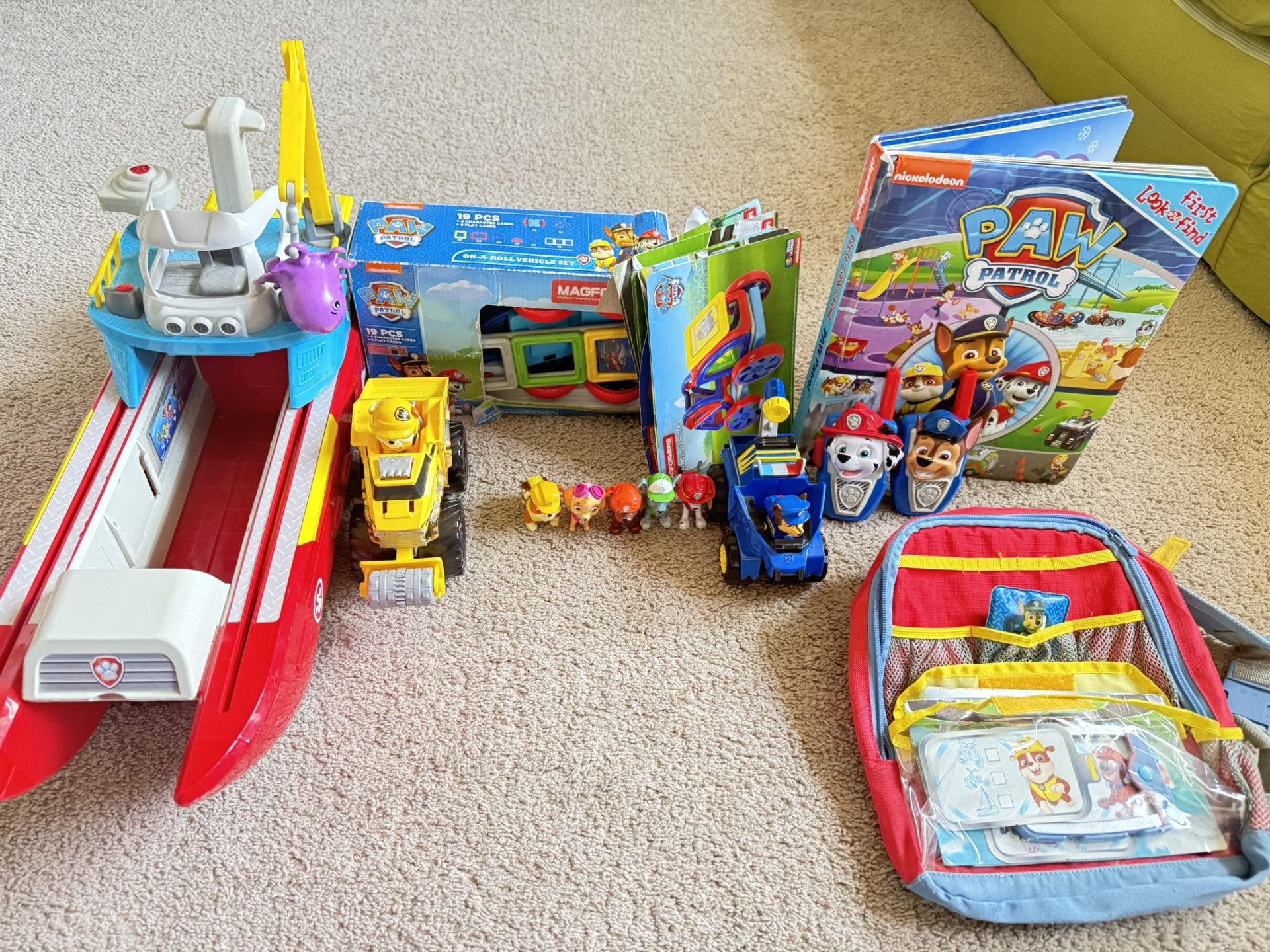 Paw Patrol Toy Set