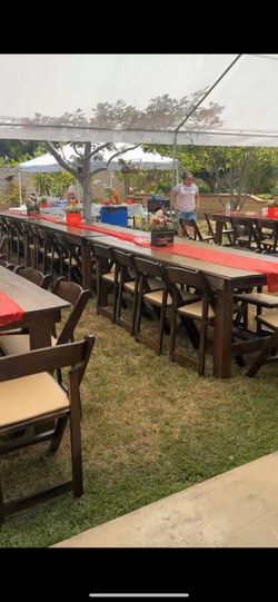Farm Chairs And Tables For Your Events