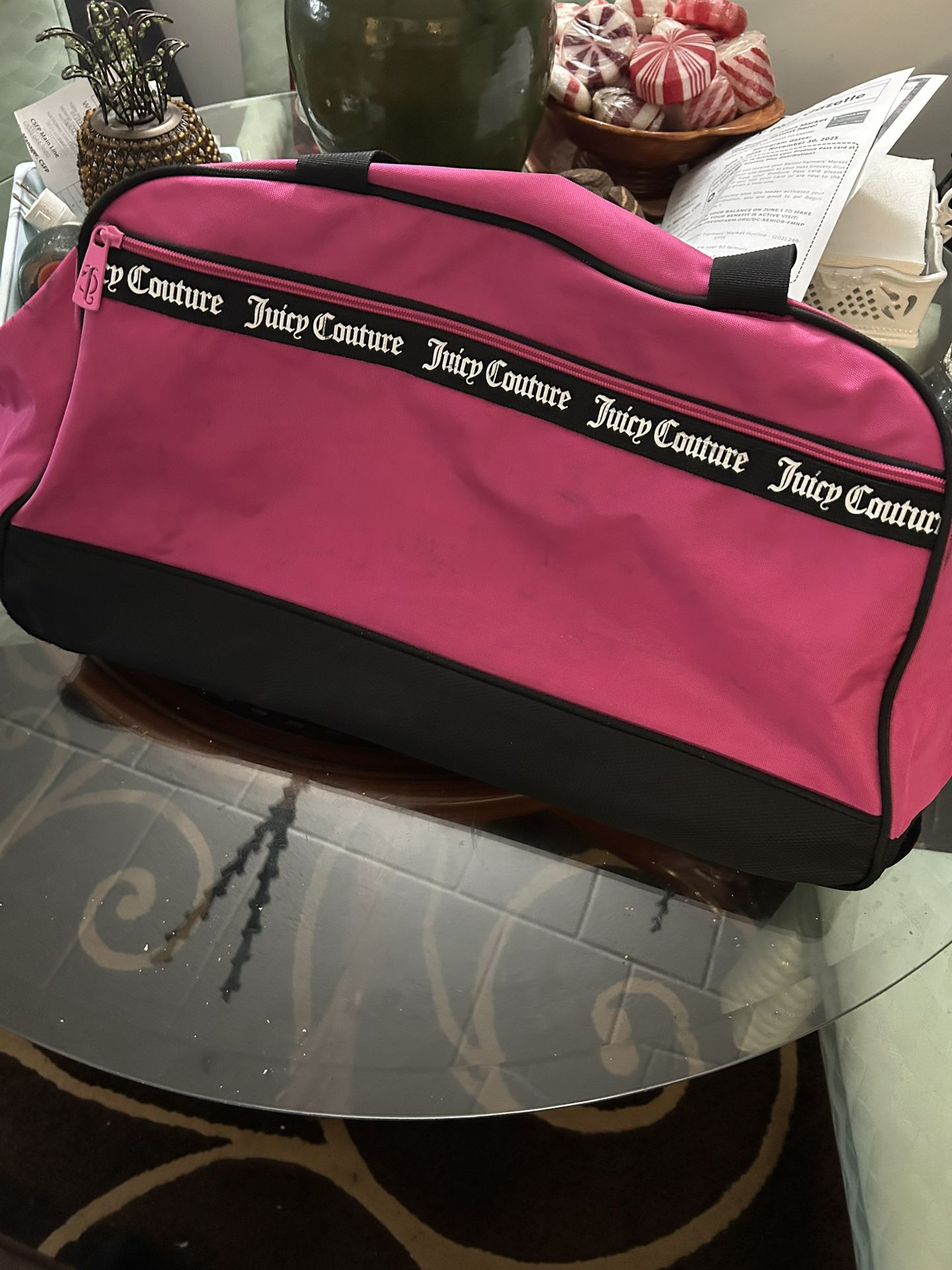Juicy Couture Gym Bag With Wheels