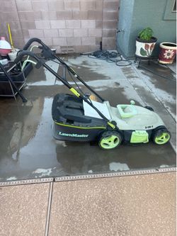 Electric lawn master