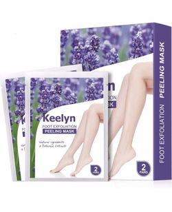 Leg/feet peeling mask socks