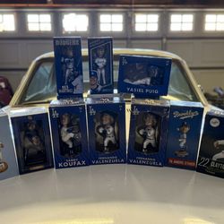 Dodgers Bobbleheads **Lowered Prices Check Description** (Ohtani, Kershaw, Koufax, Fernando Valenzuela)