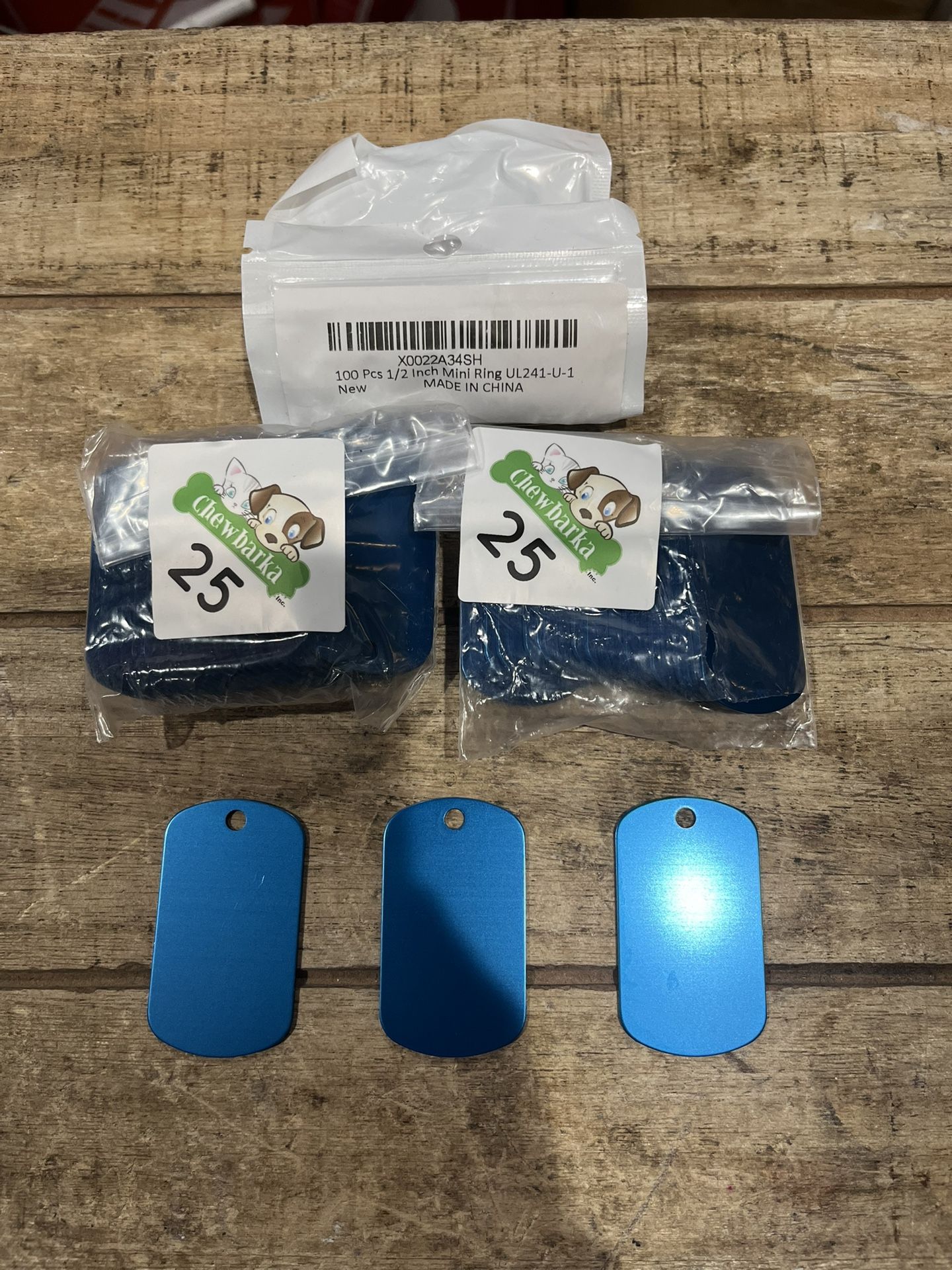 DOG ID TAGS • Decorative Tags • Dog Jewelry