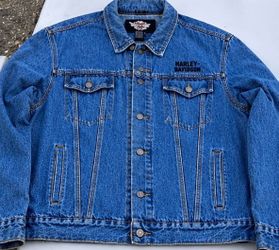 Harley Davidson Denim Jean Jacket
