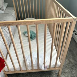 Baby Bed Frame (with Mattress)