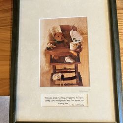 Celtic Images- new Baby Irish Blessing Framed/signed Photo