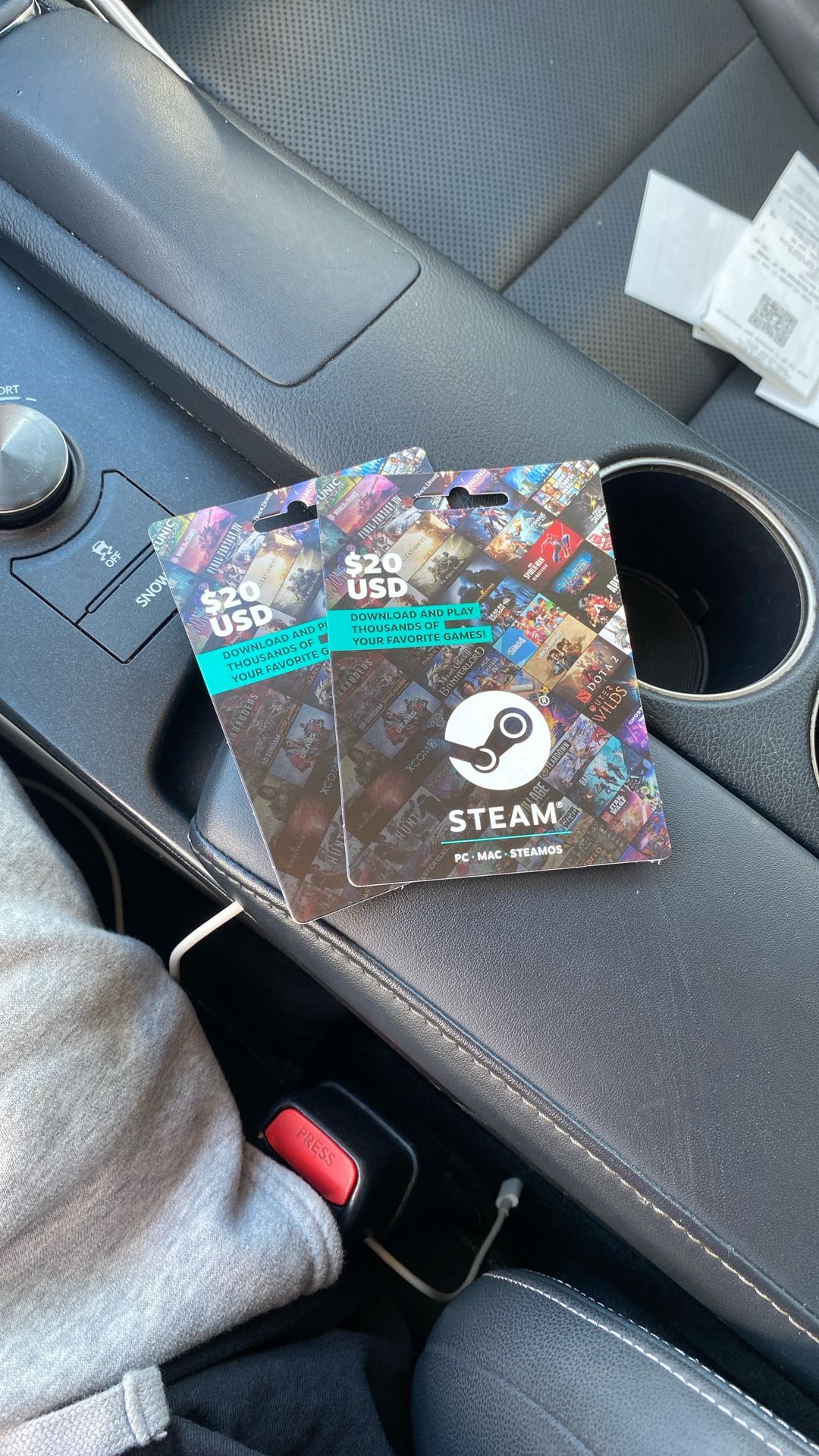 Steam Giftcards