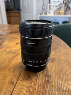 Canon 18-135mm lens with IS