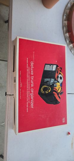 Deluxe trunk organizer