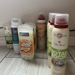 Whole Body Dove & Old Spice Deodorant $7.00