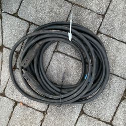 50 Ft Excelene Heavy Duty 600 watt Welding Cable with connectors 