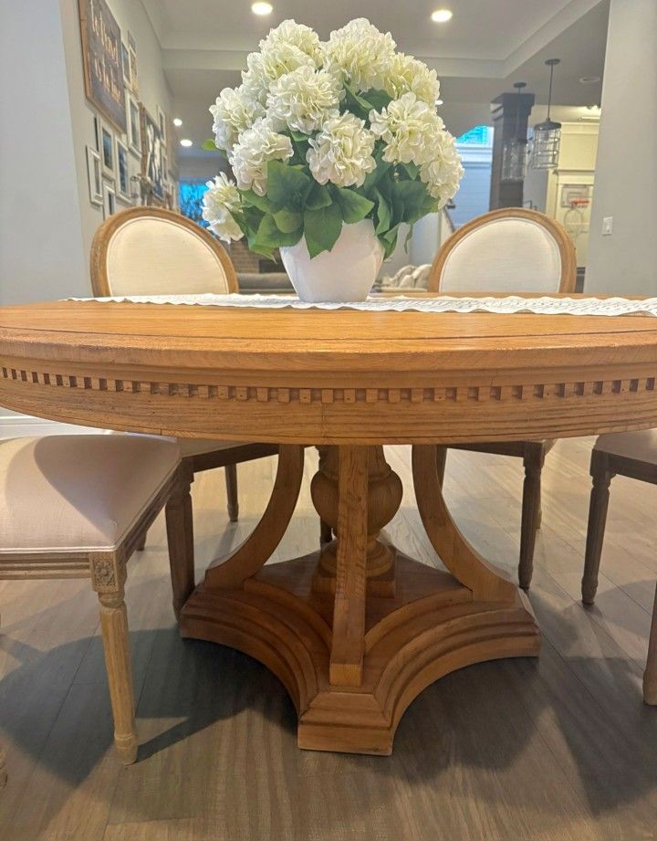 Restoration Hardware St James dining table 60"