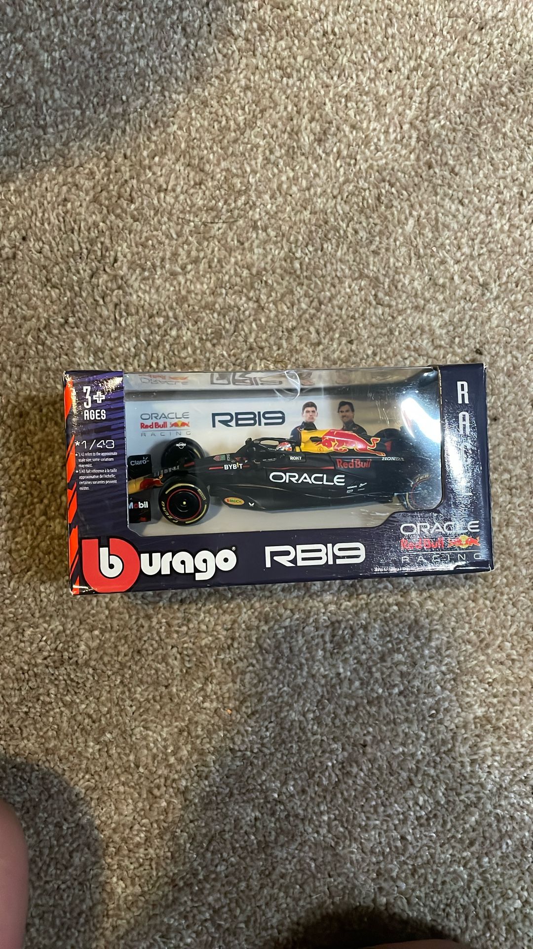Bburago 1:43 Scale Redbull F1 Car