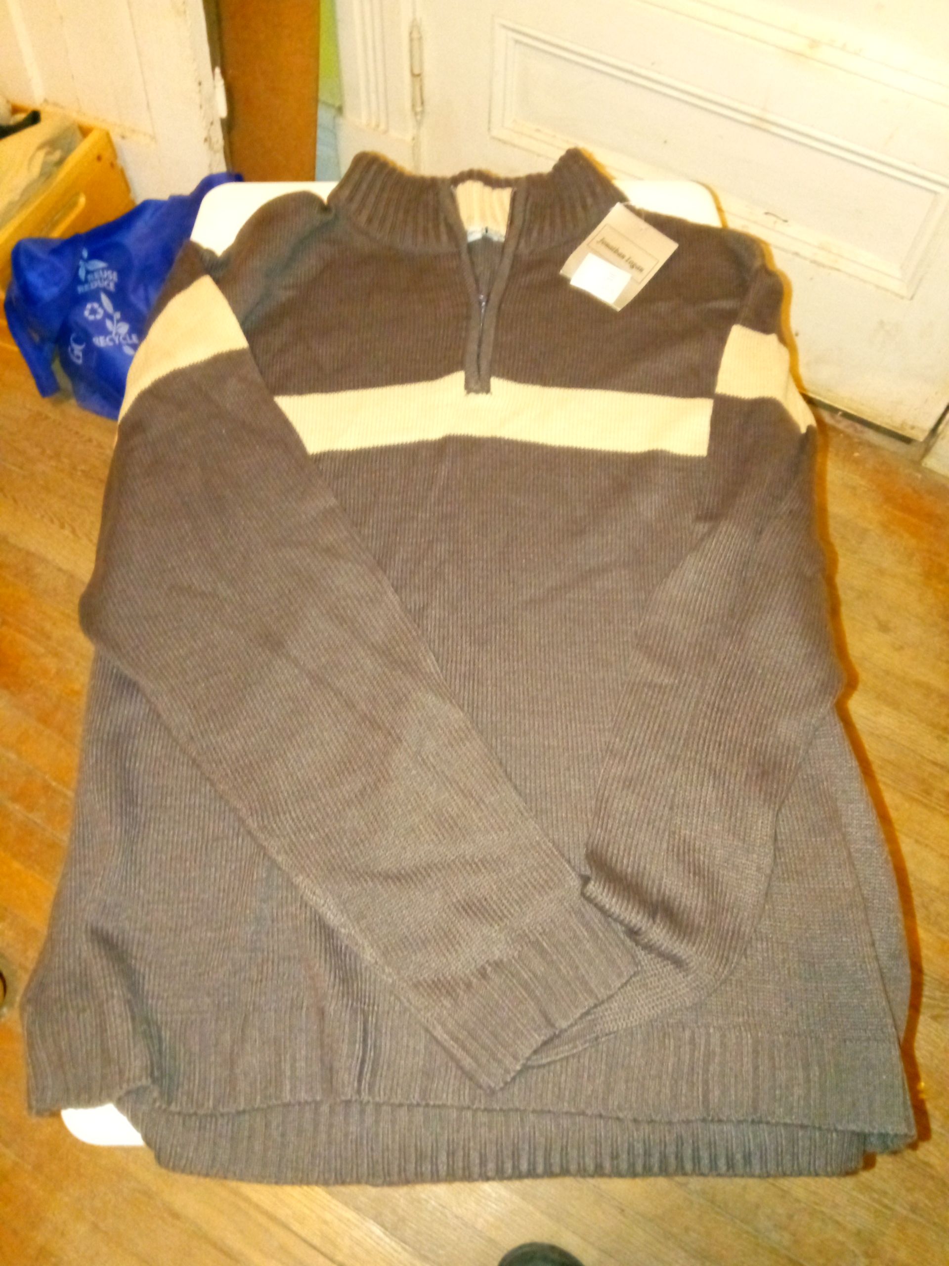 1/4 zip sweater, thin long sleeve pullover