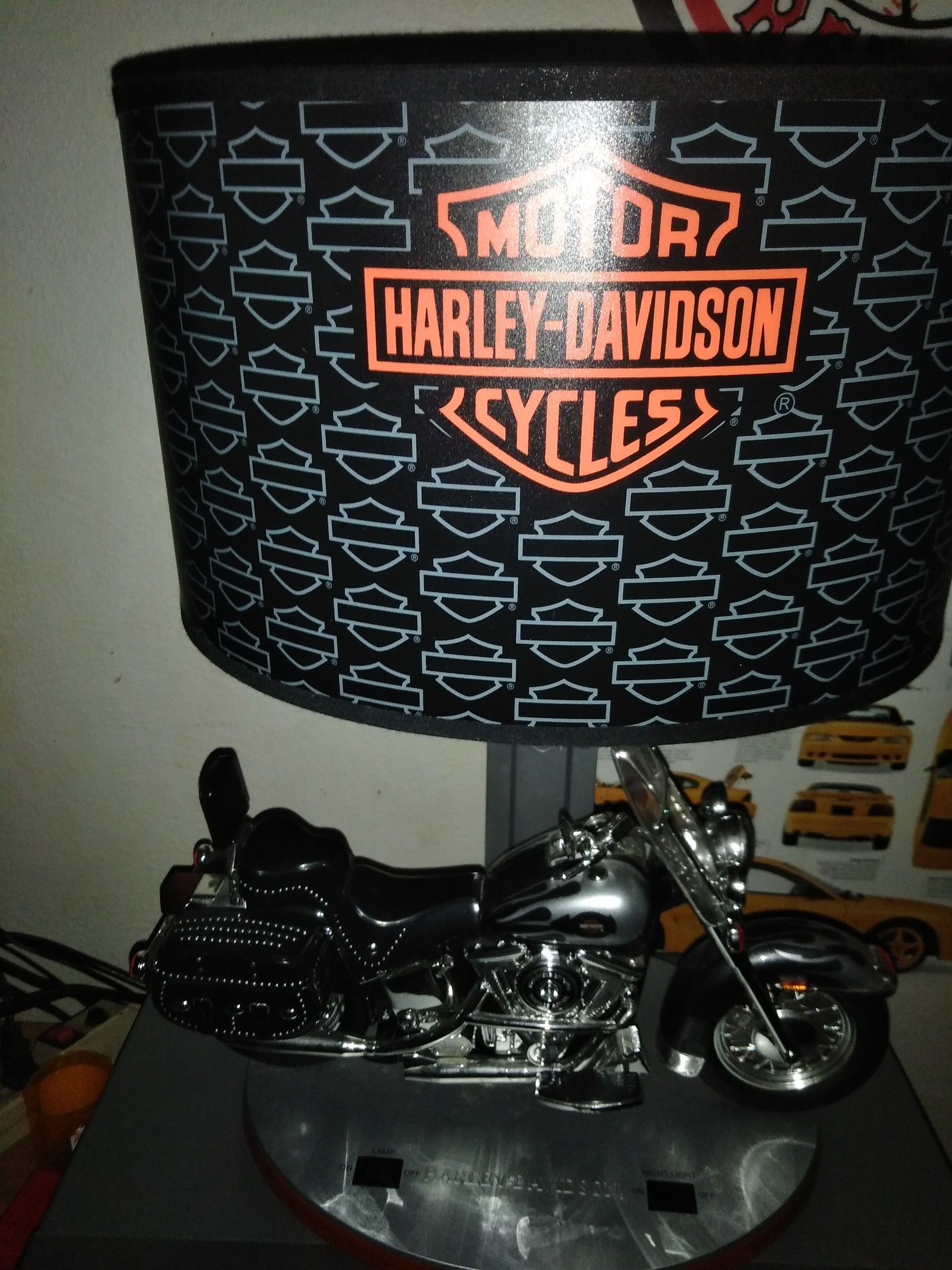 Harley-Davidson lamp