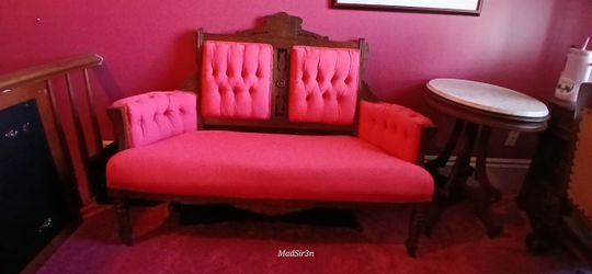 Old Antique love seat