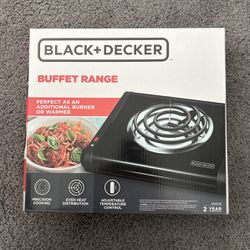 Black And Decker Buffet Range 