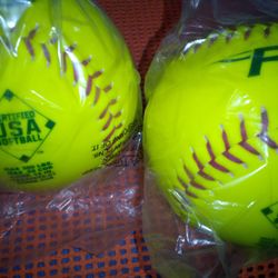 12 INCH SOFTBALL SOFTBALLS ONE DOZEN only $80!
