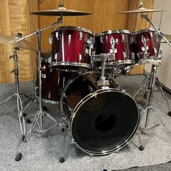 Drums With Zildjian Cymbals