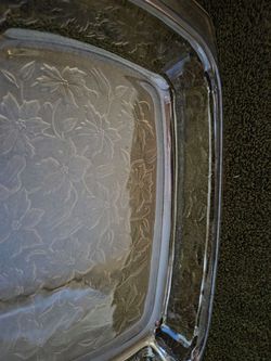 Vintage Princess House Fantasia Crystal loaf/bread pan