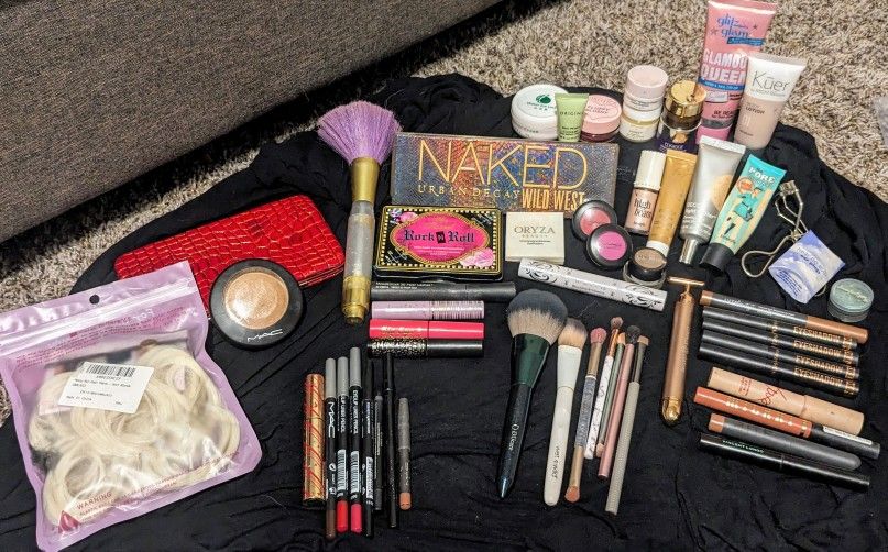 New And Gently Used highend Custom Variety Makeup And Skincare Beauty Lot!! 45+ Products