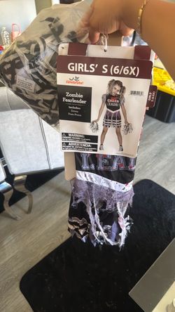 Girls zombie fear leader/ cheerleader