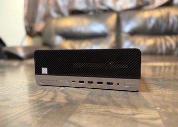HP Prodesk 600 G4 SFF Core i7 8th gen. 16GB RAM 500GB SSD Windows 11 dual display desktop computer