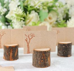 Wooden Place card Holders-party wedding decor