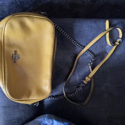 Coach Mustard Yellow Crossbody Bag