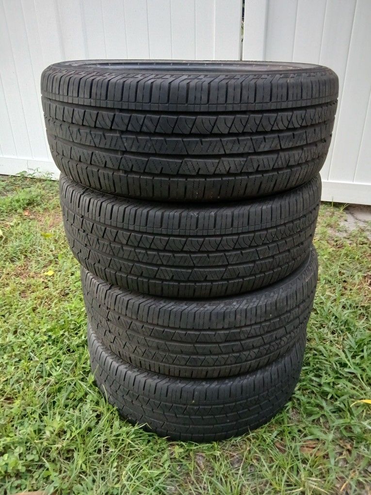 4 TIRES 255/45/R20 THEY ARE IN GOOD CONDITION