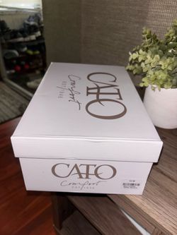 Cato Comfort Shoes Size 10W Ideal Black