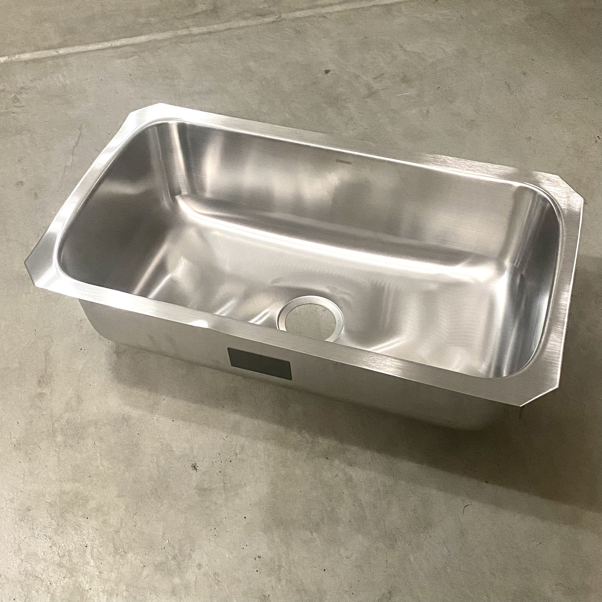 Sterling McAllister Kohler 18x32 Single Basin 29.5” Undermount Kitchen Sink Stainless Steel 11600-NA