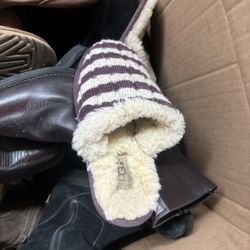 Box Of Uggs And Boots Different Sizes