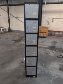 Penmax 6-Tier Metal Storage Locker