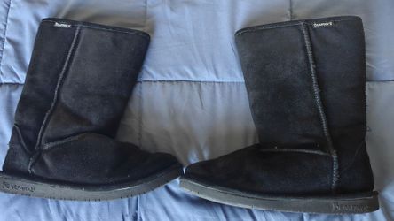 Black Bearpaw Boots - Women's Size 8