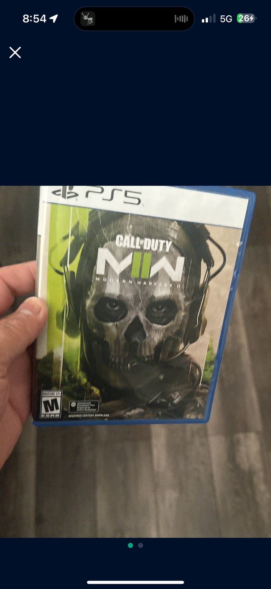 PS 5 Call Of Duty MW 2