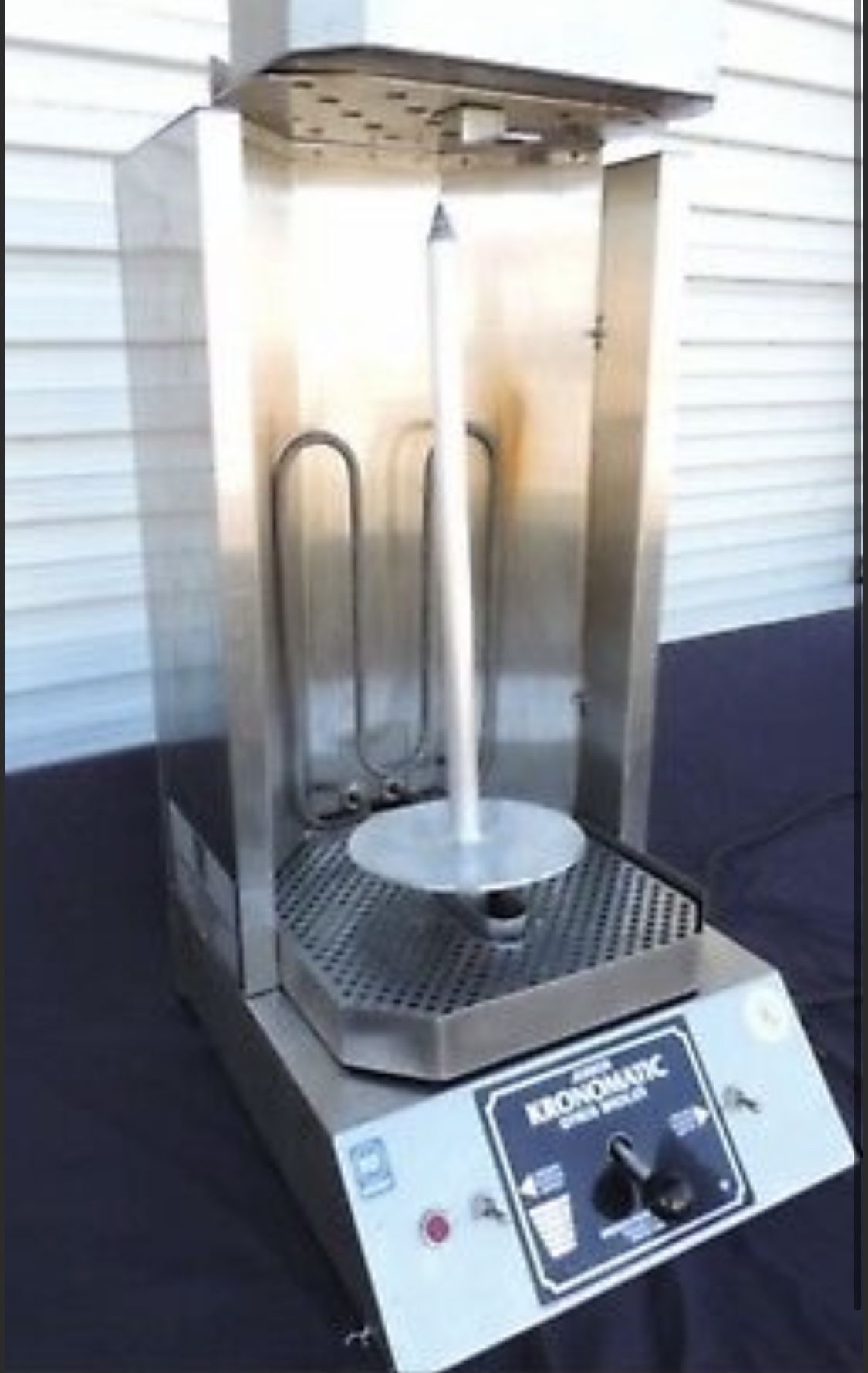 Kronos Junior Kronomatic Gyro/Shawarma Broiler / Vertical Broiler-120v