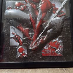 Spider-Man 3d Picture And Frame
