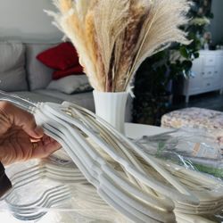 $20 For 40pcs Of Velvet Cream Hanger Brand New And Pick Up Gahanna