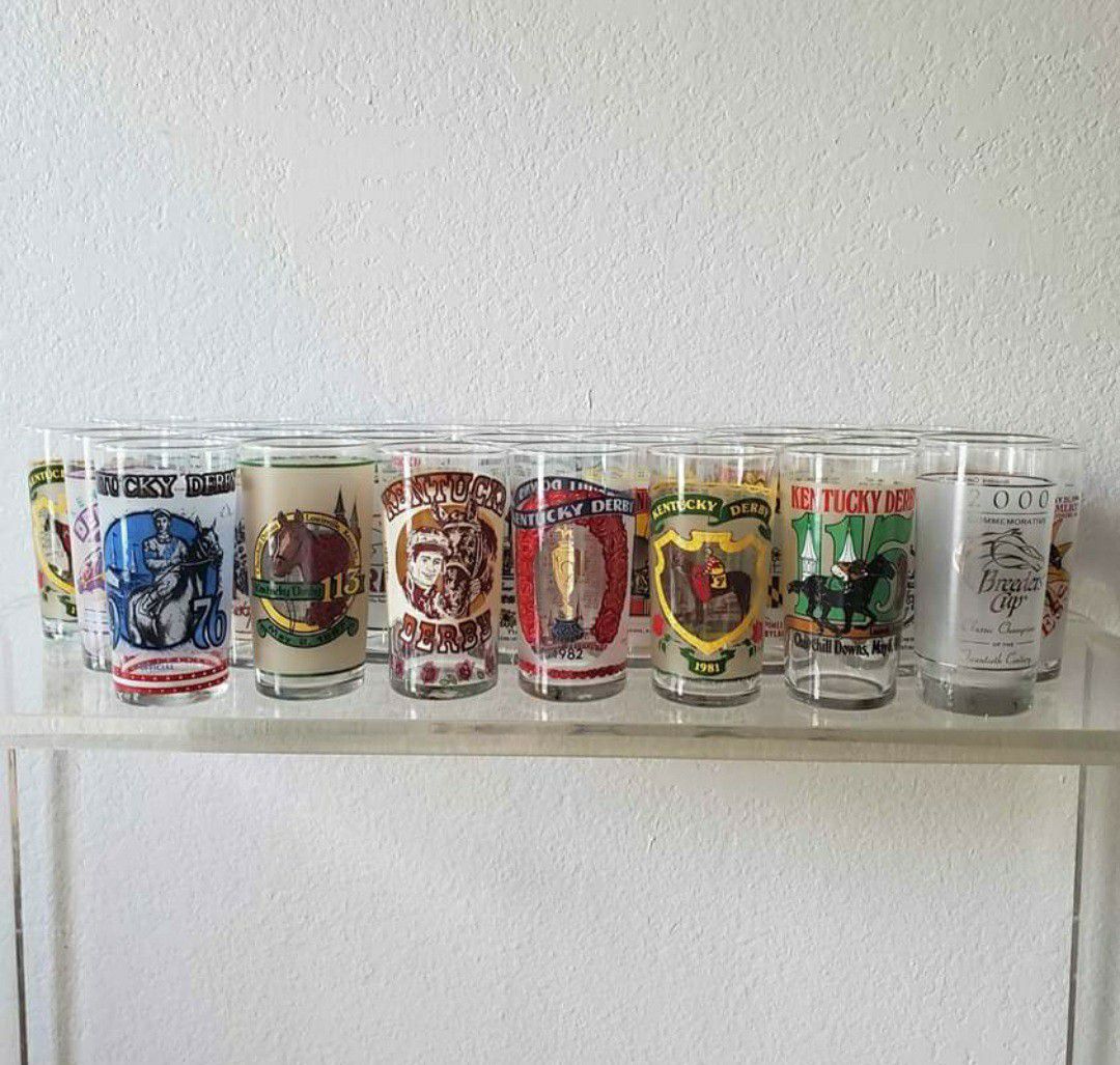 Kentucky Derby Collection Glasses 32