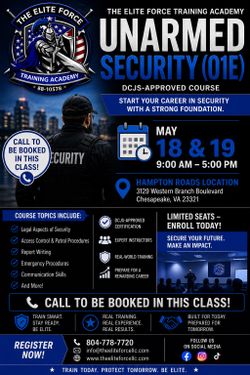 DCJS Certification Class!
