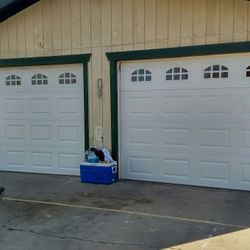 garage doors used like new