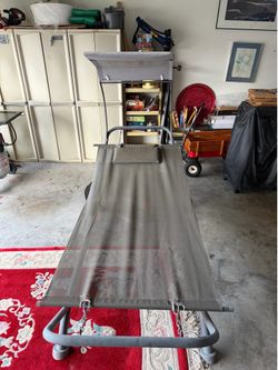 Lounge Chair Hammock Style with Sun Shade