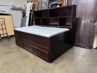 Twin Captains Bed $340
