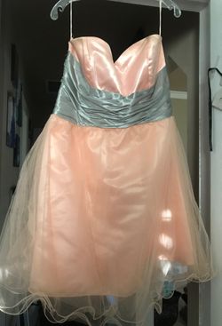 Strapless party dress